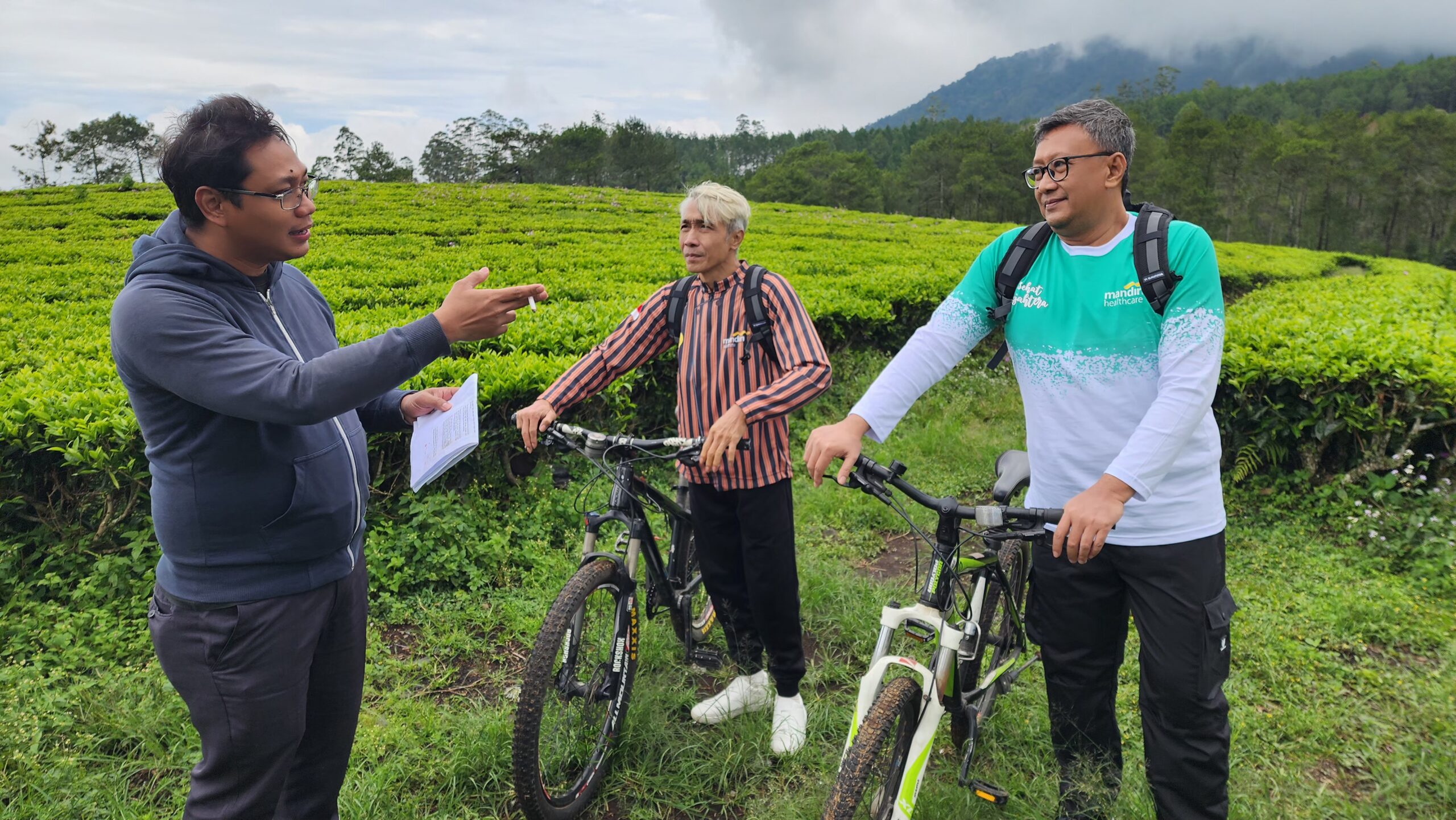 Suasana Pengambilan Gambar Video Sosialisasi Bank Mandiri Inhealth