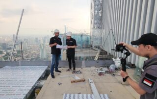 Behind The Scene Jasa Pembuatan Video Company Profile Konstruksi di Thamrin Nine Autograph Tower Jakarta