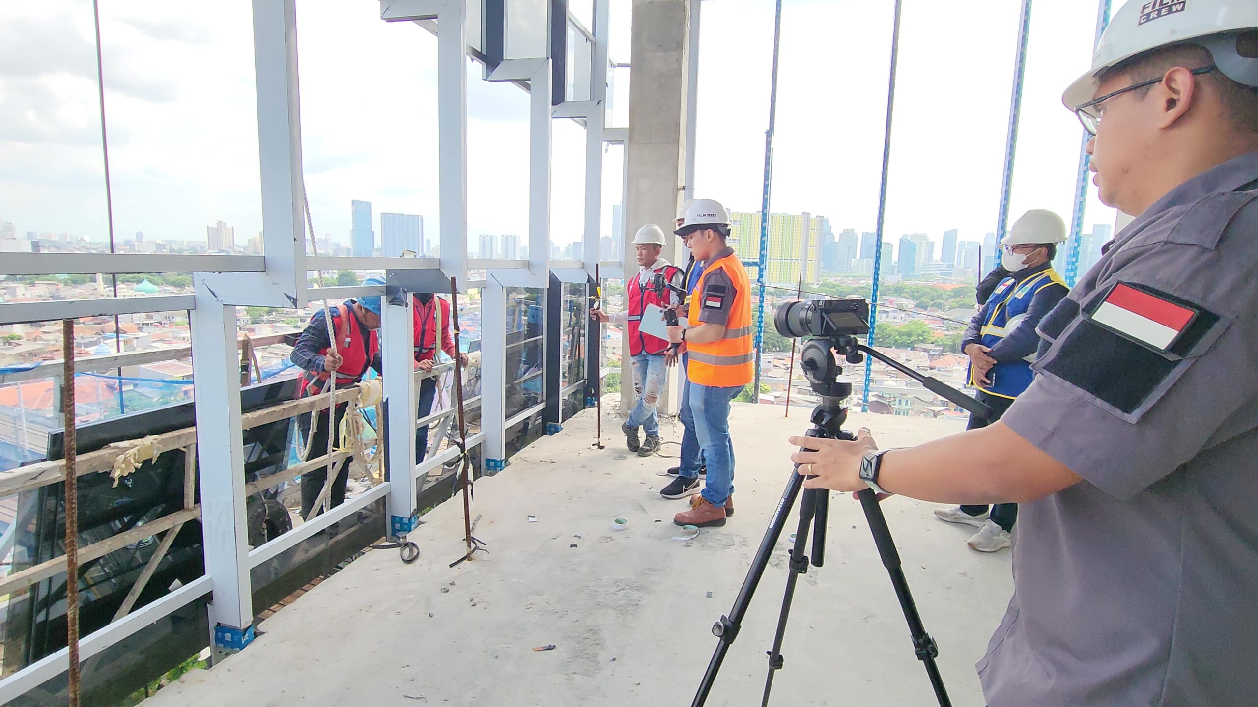 Proses Jasa Pembuatan Video Company Profile Perusahaan Konstruksi PT. Elshaddai Exterior Inovasi