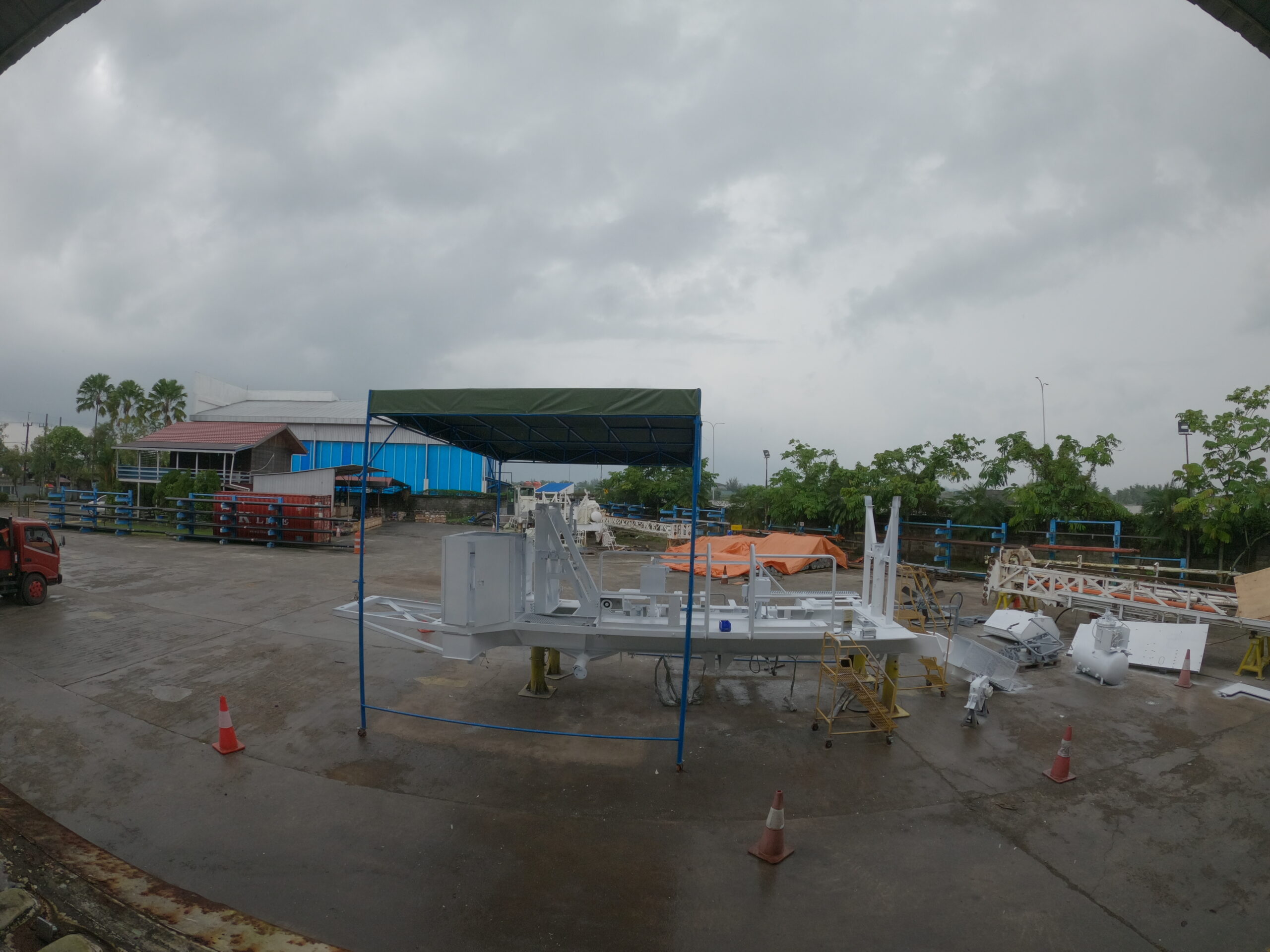 Video Timelapse Progress Rebuild untuk Jasa Pembuatan Video Company Profile Perusahaan Manufaktur