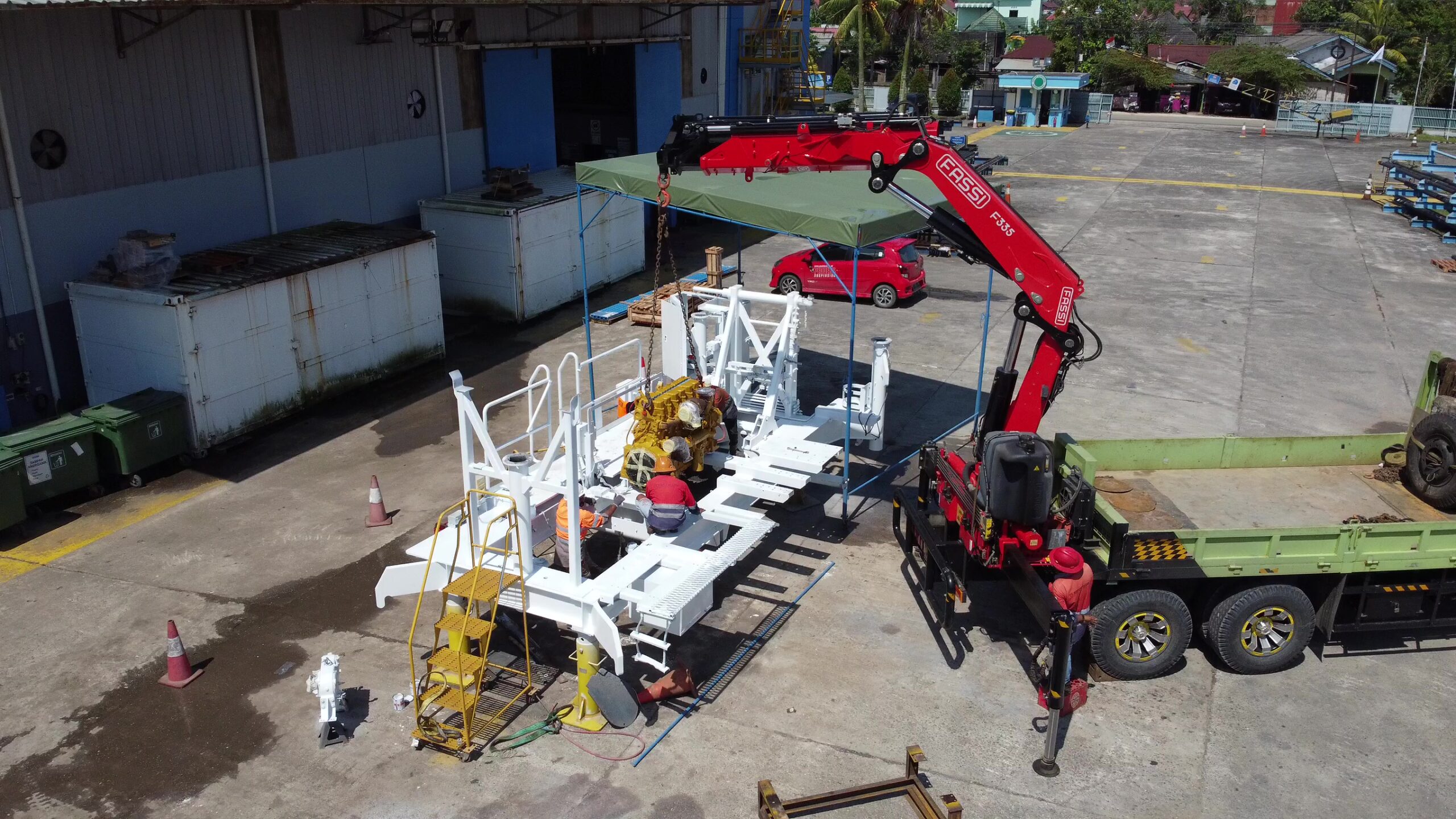Jasa Pembuatan Video Timelapse Proyek Rebuild Sandvik